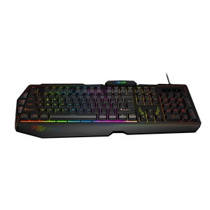 Aikun gx610 RGB chơi Game bàn phím với cao su chuyển đổi cổ tay phần còn lại phím macro đa phương tiện truyền thông năng động đèn nền Chế độ 1.8m bện cáp - Product Image 3