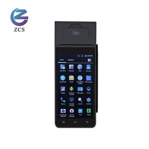 Robusto STQC certificado Anson Z90 MSR IC NFC código QR POS biométrico de mano con escáner de huellas dactilares - Product Image 4