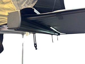 铝壳可伸缩车顶侧遮阳篷4x4 4WD露营车遮阳篷 - Product Image 3
