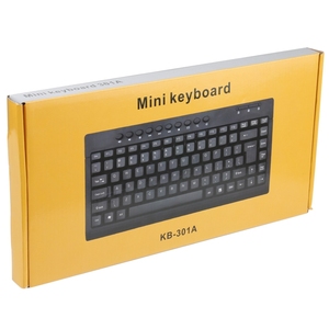 Factory KB-301A English Version Multimedia Notebook Mini Wired <strong>Keyboard</strong> - Product Image 4