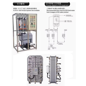 中国水处理工艺高纯EDI机EDI模块实验室1000L/H 2000L/H 1t/H 2t/H电源KLX-1000 - Product Image 1