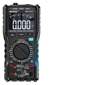 MESTEK DM100C 10000 sayımlar dijital multimetre sıcaklık multimetreler test cihazı AC/DC gerilim ampermetre akım Ohm oto Multimetro - Product Image 1