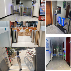 2025 Bestseller Automatic Swing Drehkreuz Barriere Gesichts erkennung Zugangs kontroll system Büro eingang Drehkreuz Speed Gate - Product Image 5
