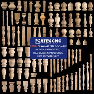 Torno CNC de gran venta para procesar todo tipo de madera Carga y descarga automática personalizable de alta eficiencia - Product Image 6