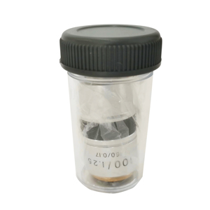 Accesorios de laboratorio 195mm 4X/10X/40X/100X lente de objetivo de microscopio biológico acromático de larga distancia de trabajo profesional - Product Image 3