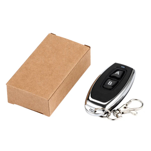 QIACHIP KT05-AB-4 433Mhz telecomando 2 pulsante metallo telecomando apprendimento codice EV1527 trasmettitore Wireless - Product Image 6
