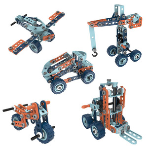 教育工学学習セット12 in 1幹玩具152PCS DIYクリエイティブビルディング建設ブロック - Product Image 6