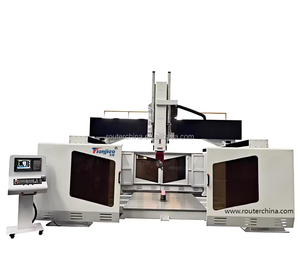 Calidad alemana 1325 enrutador de madera CNC de 5 ejes/ENRUTADOR CNC 3D de 5 ejes para tallado de madera enrutador CNC de 5 ejes - Product Image 1