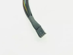 4ピンスプリッターケーブル1 ~ 3 PWM4Pメス-3/4ピンPWMファンアダプターコンピューターケース用<span class=keywords><strong>CPU</strong></span>冷却ファンハブケーブル