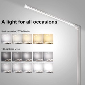 Durapower göz koruma çok fonksiyonlu tasarımcı katlanabilir Led masa lambası Modern yatak odası şarj edilebilir çalışma işık masa lambası - Product Image 3