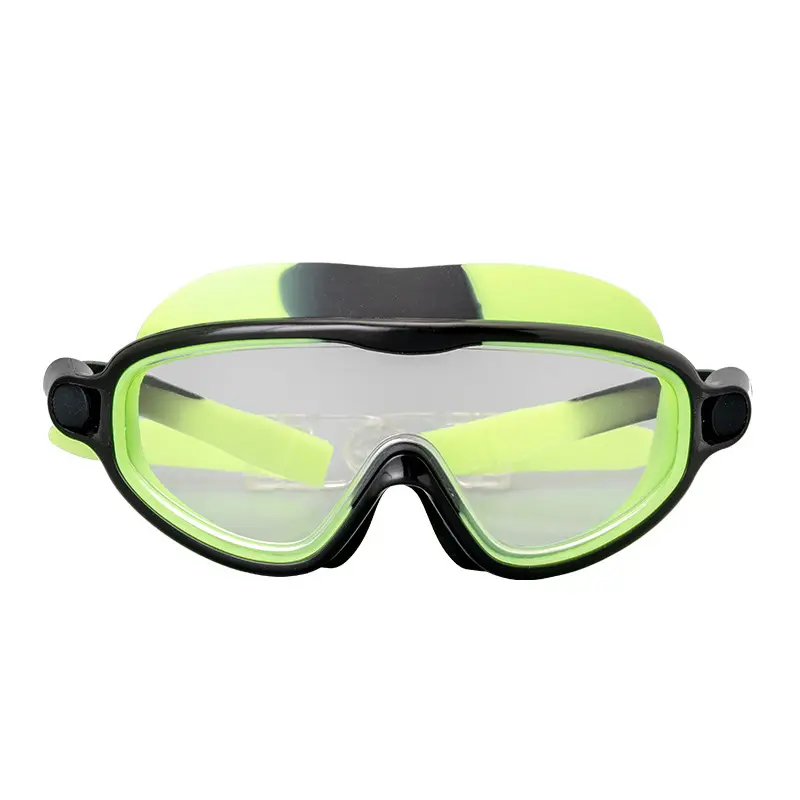 Neue Schwimm brille großer Rahmen wasserdichte Anti-Fog-Silikon-Schwimm brille für Männer und Frauen Schwimm brille für Kinder