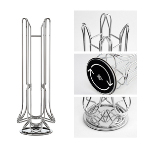 24Pcs Công Suất Sắt Xoay Cà Phê Viên Nang Giá Chủ Đứng Loại Đa Chức Năng Sử Dụng Cho Lưu Trữ Tương Thích Với Vertuo Pod - Product Image 5