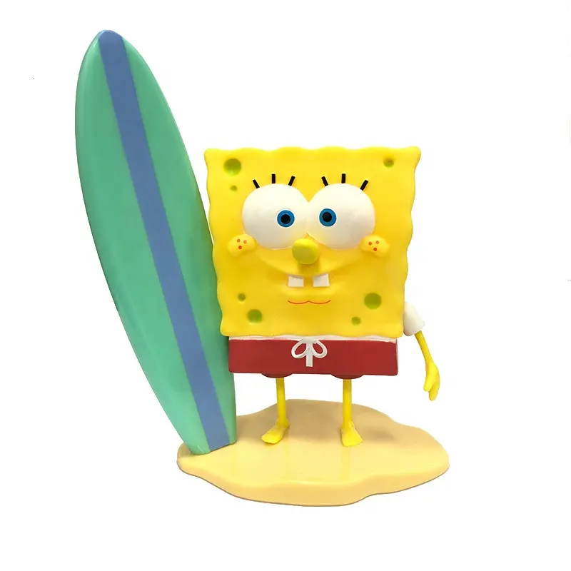 2023 Novo OEM Anime Esponja homem Bob Crianças pequenas Brinquedos baratos Anime figura Collectibles