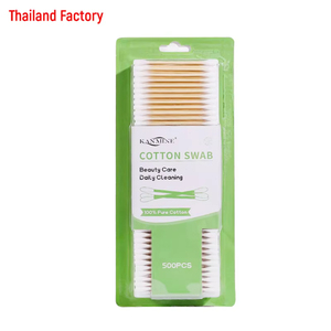 500個入り工場価格ラウンドヘッド<span class=keywords><strong>Q</strong></span>チップ竹スティックコットン綿棒ブリスターカード付きパック毎日使用<span class=keywords><strong>Q</strong></span>ヒントコットン綿棒