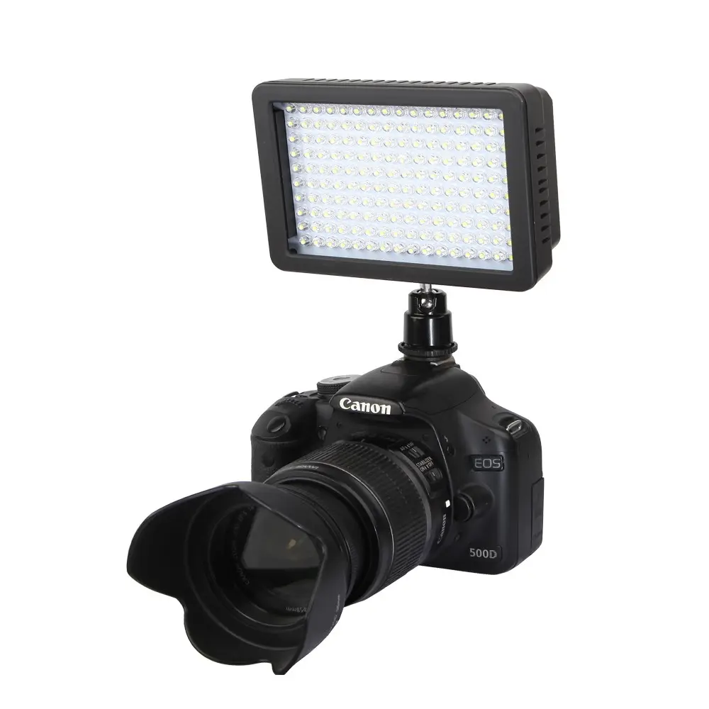 WanSen WS160 LED Video LIGHT 7.5V 10.5W Camera Light Lamp for Cannon NikKon Pentax Panas0nic DSLR Cameras