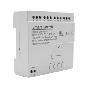 Ewelink Smart Fernbedienung Drahtloses WLAN-Schalt modul 4CH DC 7-32V 5V 12V 24V 220V HF-Empfänger 10A WLAN-Relais Für Alexa DIY - Product Image 1
