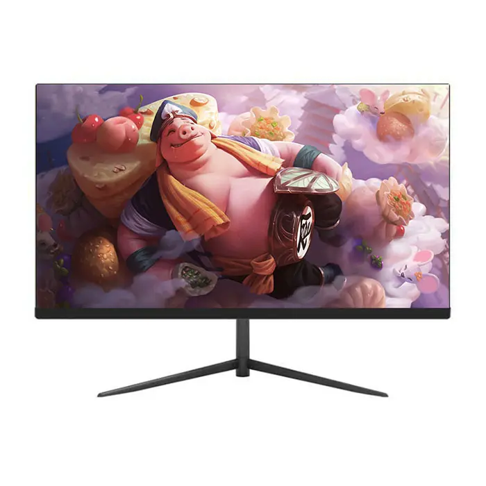 Monitor game led, hitam putih, warna 27 inci 2K 2560*1440P layar IPS 27 inci QHD tampilan game dengan HDMIed DP USB Audio