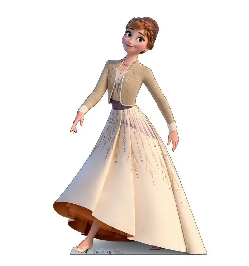 Vestido de manga larga de Elsa para chica, disfraz de Frozen 2, disfraz de princesa para fiesta, traje informal