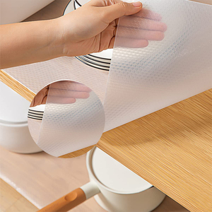 家庭用およびキッチンキャビネット棚ライナー洗える6個EVA冷蔵庫マットの下