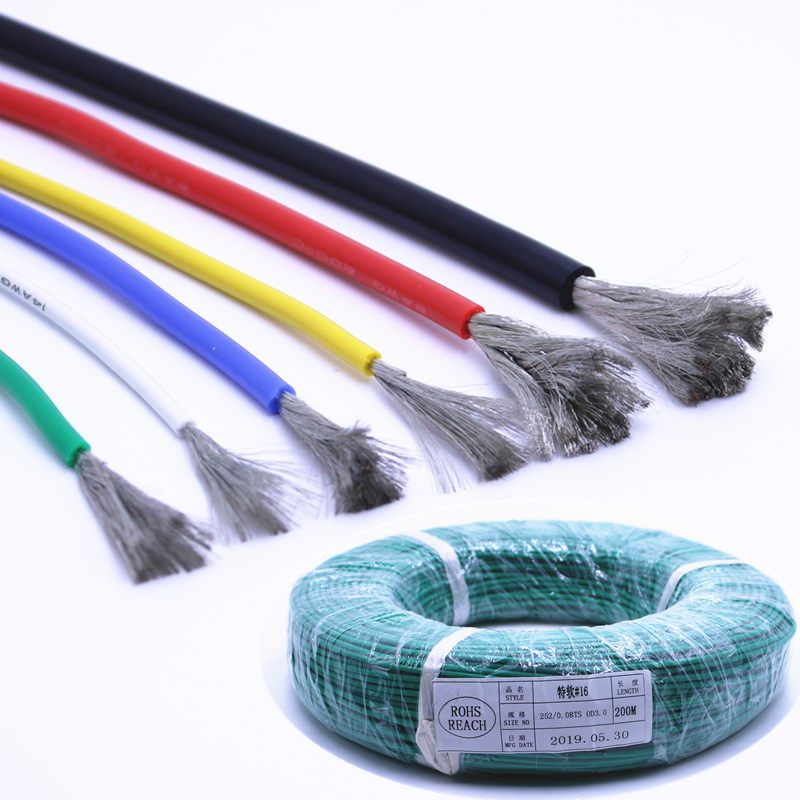 Fil électrique unipolaire 16 AWG, câble de 3 mm de diamètre