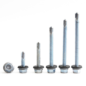 M4.<strong>2</strong> M4.8 M5.5 M6.3 Carbon Steel Hex Socket Flange Head Self Drilling Roofing <strong>Screw</strong> With Composite Gasket for Sheet Metal