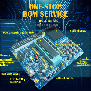 TM1637 0.36インチLEDディスプレイモジュール7セグメント4ビットデジタルチューブRED Anode 4シリアルドライバーボード製品カテゴリIC - Product Image 6