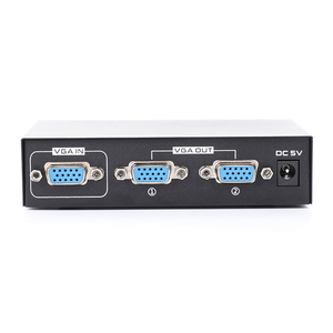 High Quality <strong>Input</strong> <strong>1</strong> <strong>Output</strong> <strong>2</strong> <strong>VGA</strong> <strong>Splitter</strong> Enhance the Signa Hot Plug 1920*1200@60Hz <strong>VGA</strong> <strong>Splitter</strong> - Product Image 4