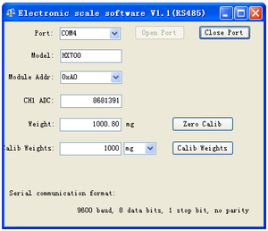 Taidacent RS485 Communication HX700 Scale AD Module für Load Cell Force Module 24-bit Analog-zu-digital Weight Scale Conversion - Product Image 6