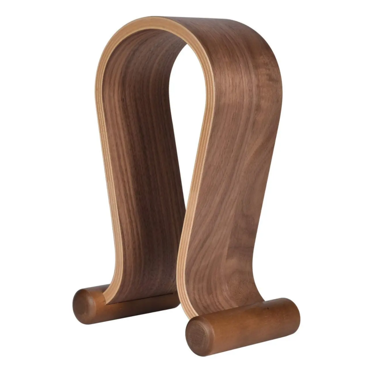 Amboo-Soporte de madera para auriculares, expositor de auriculares