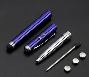 4合1多功能圆珠笔，带发光二极管光笔和书写圆珠笔 - Product Image 6