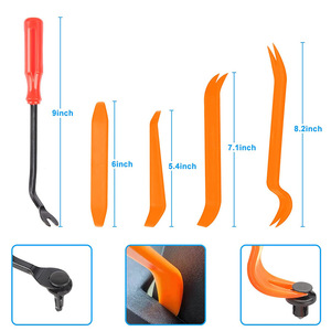 5 adet 10 adet 19 adet araç ses sökme aracı araç klip perçin raptiye kapı paneli otomatik Trim kaldırma alet takımı - Product Image 4