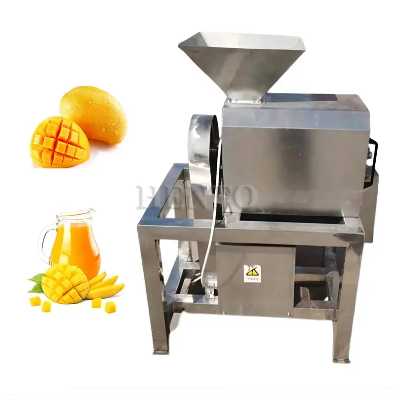 Máquina de polpa de frutas automática em aço inoxidável, 304 polpa de frutas/manga índia/suco de polpa de frutas fazendo máquina