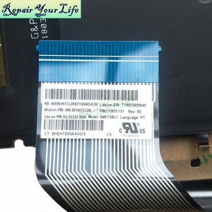 PO Portuguese Backlight Laptop <strong>Keyboard</strong> for HP Pavilion 15-DA 15-DB 15T-DA 15T-DB L13653-131 Silver <strong>Notebook</strong> <strong>Keyboard</strong> - Product Image 3