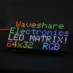 RGB-Vollfarb-LED-Matrix feld 2,5mm Abstand 64x32 Pixel Einstellbare Helligkeit für Raspberry Pi ESP32