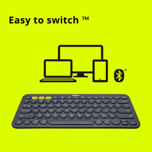 Logitech K380 Multi-Device Blue Tooth <strong>Keyboard</strong> With Flow Cross-<strong>Computer</strong> <strong>Control</strong> and Easy-Switch up to 3 Devices <strong>Keyboard</strong> - Product Image 4