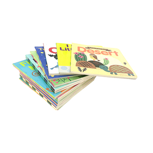 Fabrika özel çocuklar karton kitap yayıncılık baskı hizmetleri çocuk karton asansör Flap kitap - Product Image 1
