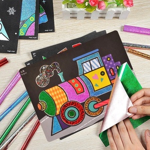 Educational Learning Drawing Toys DIY <strong>Cartoon</strong> Magic Transfer Painting Crafts for <strong>Kids</strong> <strong>Arts</strong> and Crafts Toys - Product Image 2