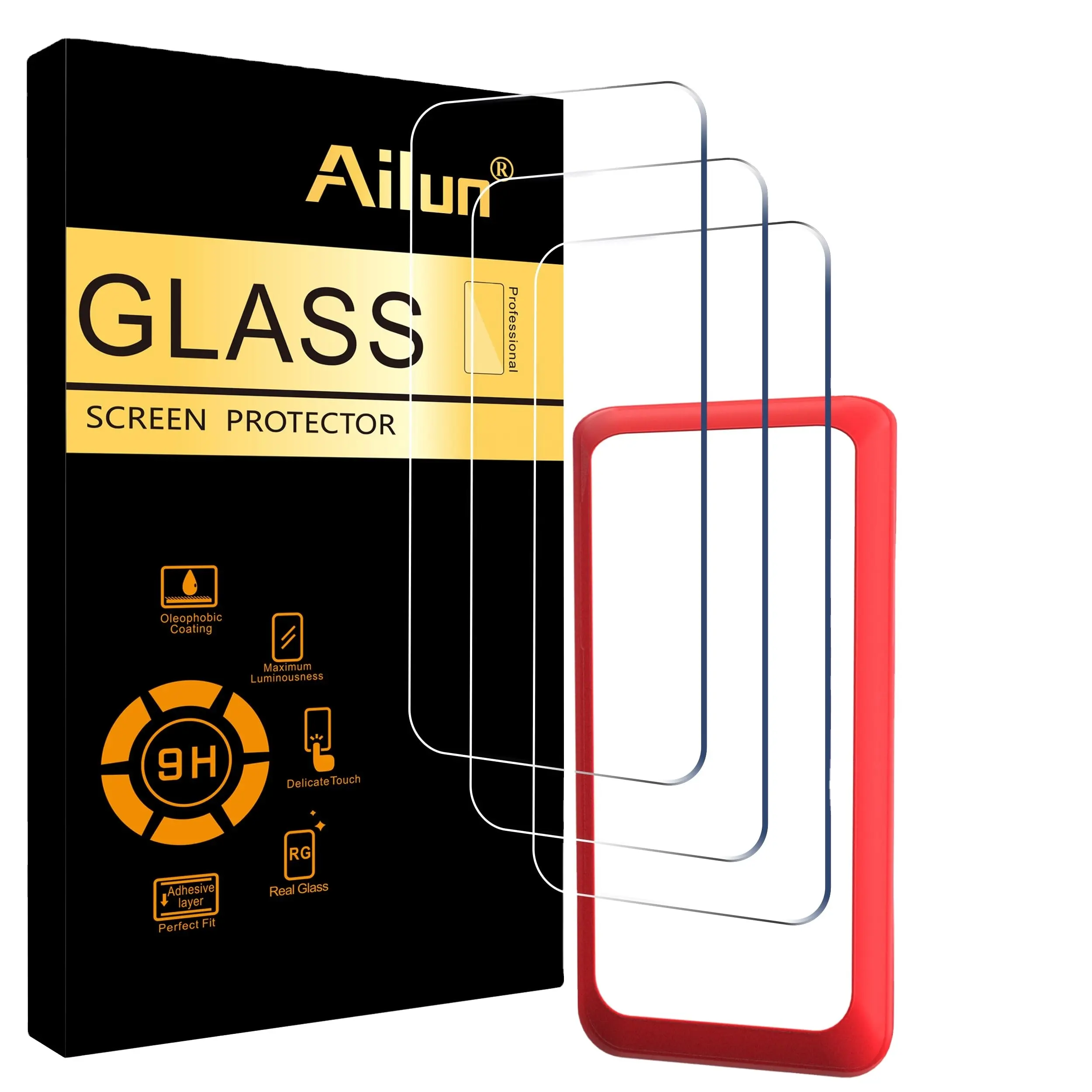 Высокое качество 9H Закаленное стекло протектор экрана для iPhone 15 14 13 Pro Max защита экрана телефона