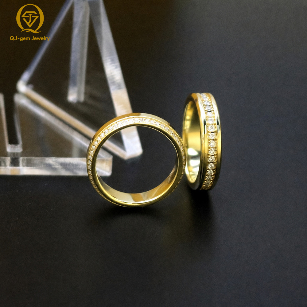 Gold/White D Color Diamond