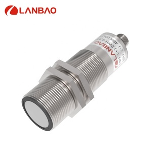 LANBAO 15-30VDC Saída analógica 0-5v Distância de detecção 180-2000MM Sensor ultrassônico