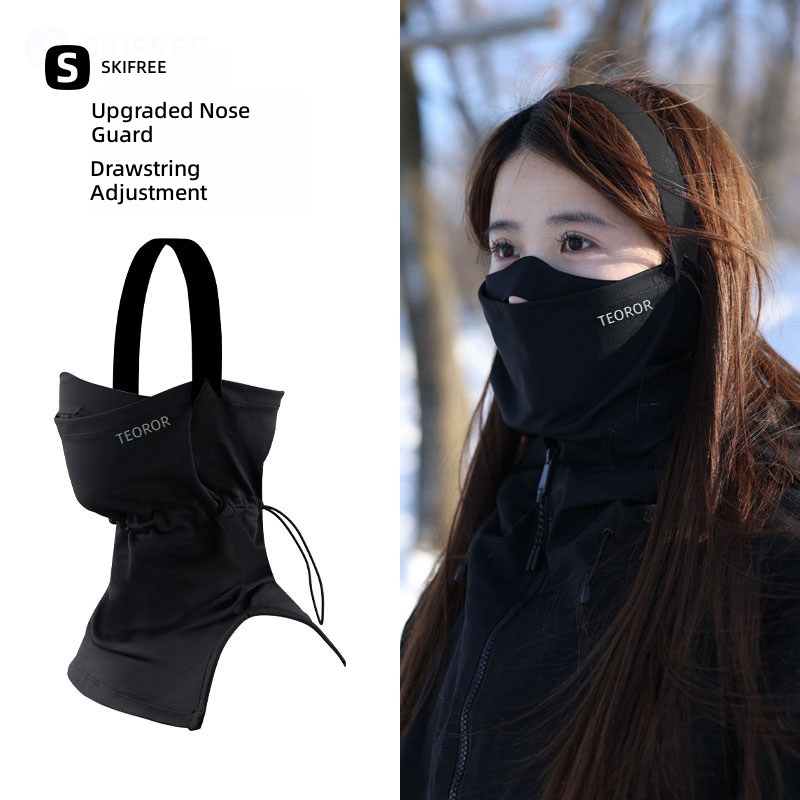 V face-black