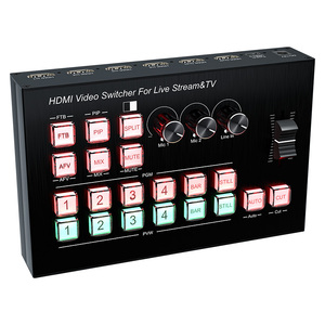 Live Streaming <strong>Video</strong> Switcher <strong>Video</strong> Cast <strong>Switching</strong> &amp; Replay Controller <strong>Video</strong> Mix Broadcast Switcher <strong>Video</strong> Splitters &amp; Converters - Product Image 2