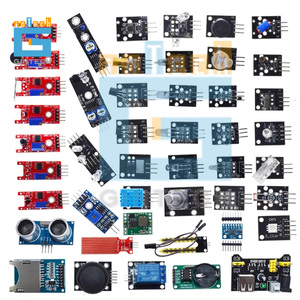 45 in 1 sensori moduli 16 tipi Starter Kit per Arduino Raspberry Pi, kit fai da te per UNO R3 MEGA2560