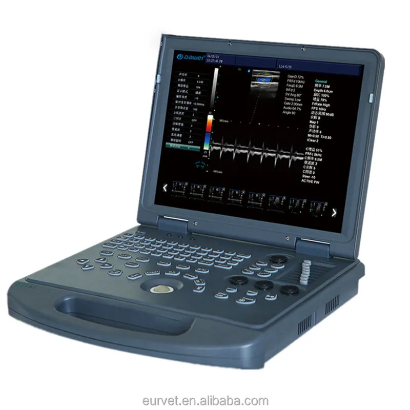 Цифровое системное оборудование EURPET 2d 3d ветеринарный ультразвуковой сканер