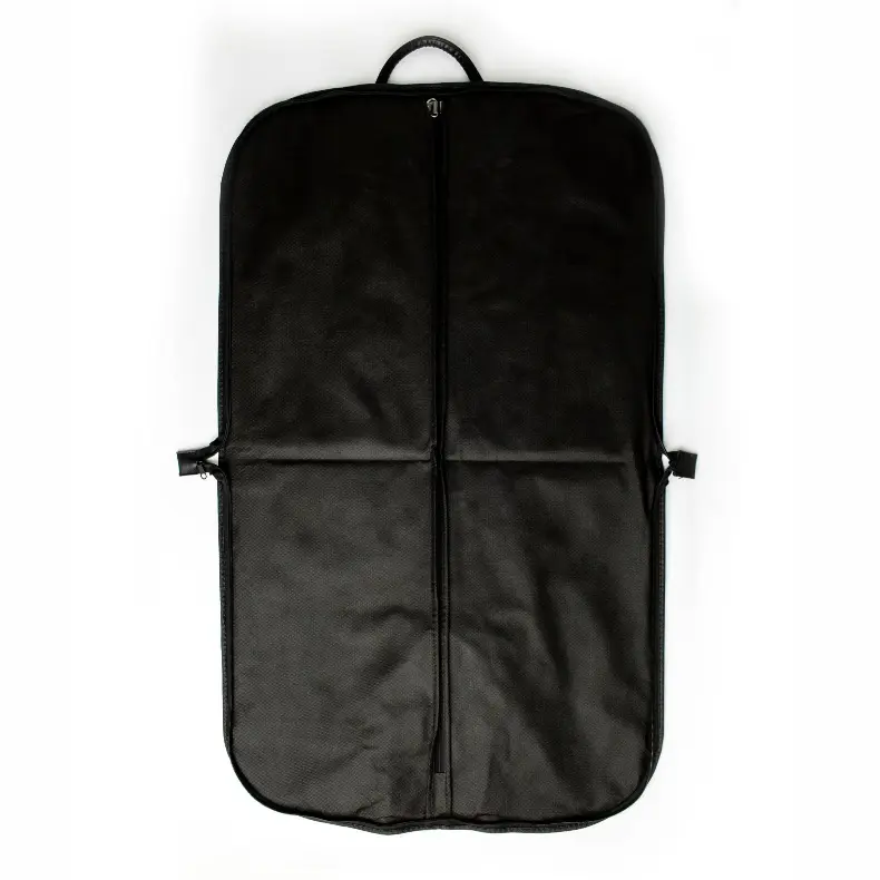 Nylon Garment Bag Black Biodegradable Suit Garment Packaging Bag Custom Garment Bags With Zipper