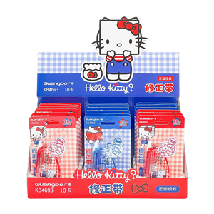 Mịn chỉnh băng cho sinh viên dễ thương Mèo thiết kế chống phá vỡ cơ chế bơm lại trắng ra băng cho các kỳ thi văn phòng sử dụng - Product Image 1