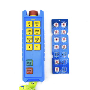 Mini teclado de moda profesional de 433MHz 868MHz, sistema de transmisión inteligente RF de silicona, Control remoto, parte superior de grúa forestal - Product Image 5