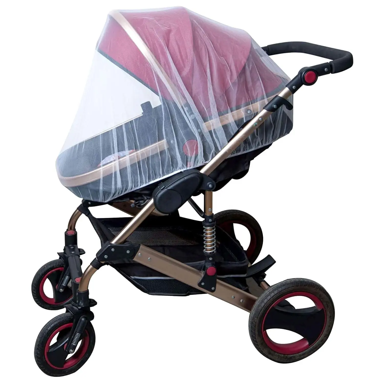Enovoe Durable Baby Stroller Mosquito Net for Crib - Perfect Bug Net for Strollers, Bassinets, Cradles, Playards, Pack N Plays