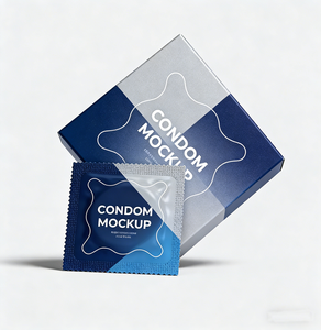 Kondomboxen Sexspielzeugboxen Personalisiertes Design Premium-Verpackung Erwachsenenprodukte Großhandel Verfügbar Recycelbares Papier Prägung - Product Image 3