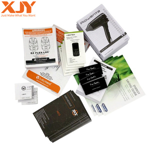 XJY Glossy Paper Folded <strong>Company</strong> Profile Pamphlet Product Instructions Manual Custom <strong>Flyer</strong> Leaflet Printing Service - Product Image 5